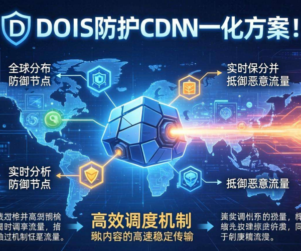 DDoS防护CDN一体化方案，高防云守护网络安全无忧