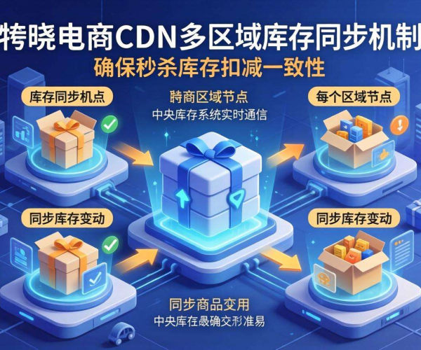 跨境电商CDN多区域保障秒杀库存扣减一致的策略探究