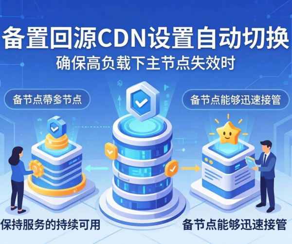 主备回源CDN设置自动切换：保障网络稳定与高效的实用方案