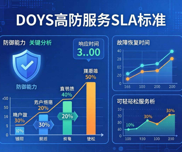 一眼看透DDoS高防服务SLA标准，避免选购吃亏要点揭秘