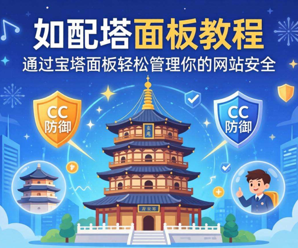 宝塔面板CC防御配置教程