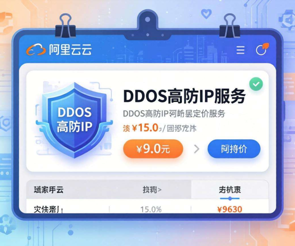 阿里云DDoS高防IP价格参考：性价比与安全防护的权衡之选