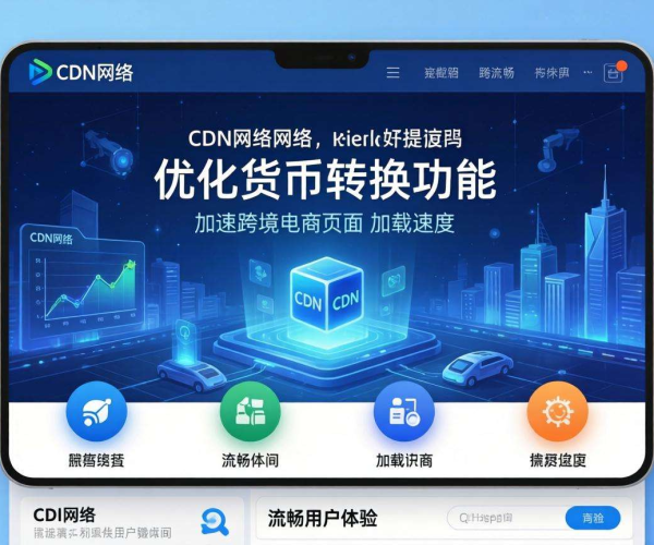 跨境电商CDN助力多货币页面加速，提升全球购物体验
