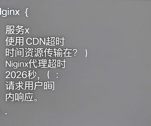 CDN超时时间设置经验：Nginx proxy timeout 2026参数详解