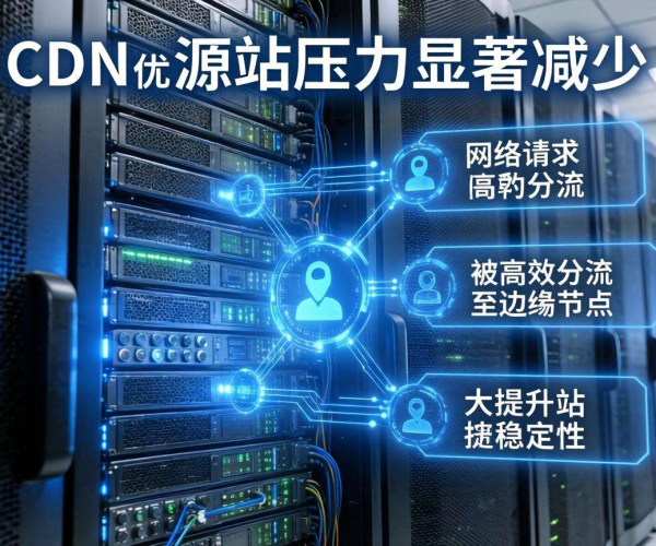 香港服务器搭配CDN,源站压力究竟能减少多少?