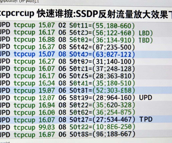 利用tcpdump快速抓取SSDP反射攻击流量特征的方法