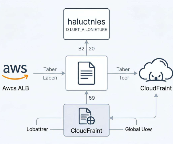 CDN配合负载均衡架构设计图：AWS ALB+CloudFront 2026架构学习