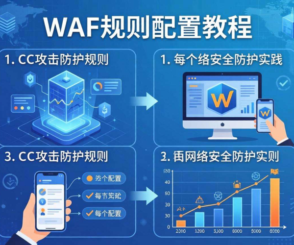 CC攻击防护WAF规则配置教程：从入门到掌握实用技巧