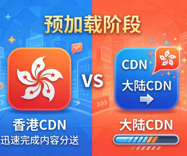 香港CDN与大陆CDN区别及预加载策略解析