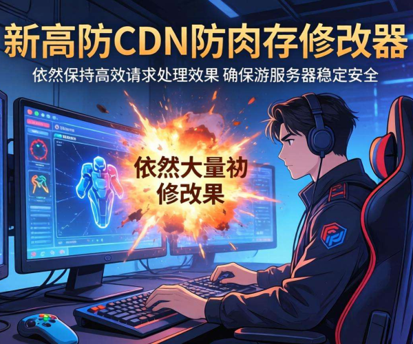 游戏高防CDN防内存修改器请求效果究竟怎么样？