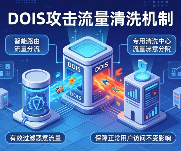 DDoS流量清洗原理简述：从攻击洪流中实现精准流量牵引