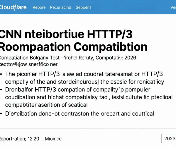 CDN与HTTP/3兼容性测试报告：Cloudflare博客2026测试参考