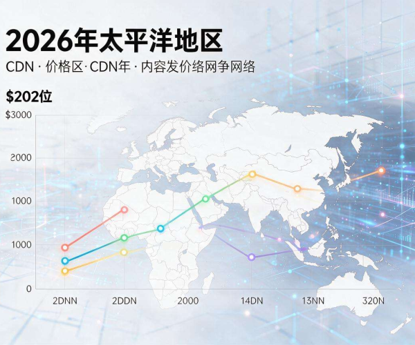 亚太CDN价格对比2026：各平台费用差异与走势分析