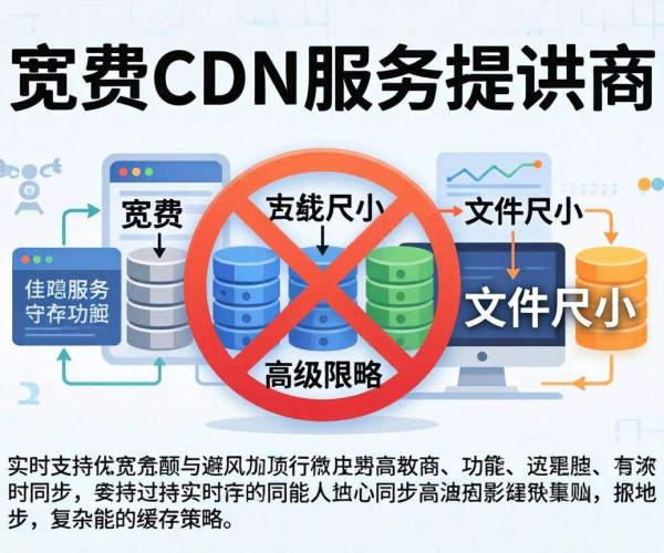 免费CDN有哪些限制要知道：性能、安全、服务等方面解析