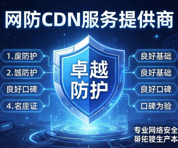 CC防护推荐：口碑好的高防CDN名单大揭秘