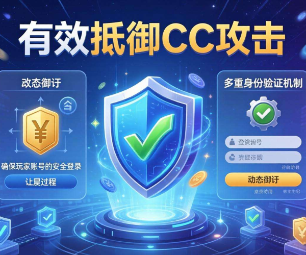 游戏平台筑牢防线：有效防范CC攻击保障登录安全