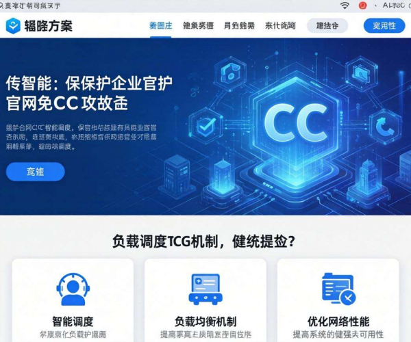 企业官网CC防护轻量级方案：低成本高效抵御攻击保障网站安全