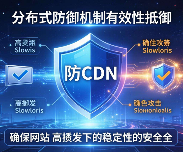 高防CDN防御Slowloris攻击的防护机制解析