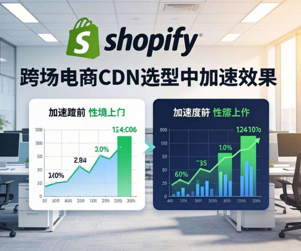 跨境电商CDN选型：Shopify店铺加速实测报告免费领