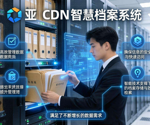 亚太CDN：赋能智慧档案，实现高效档案数据管理新突破