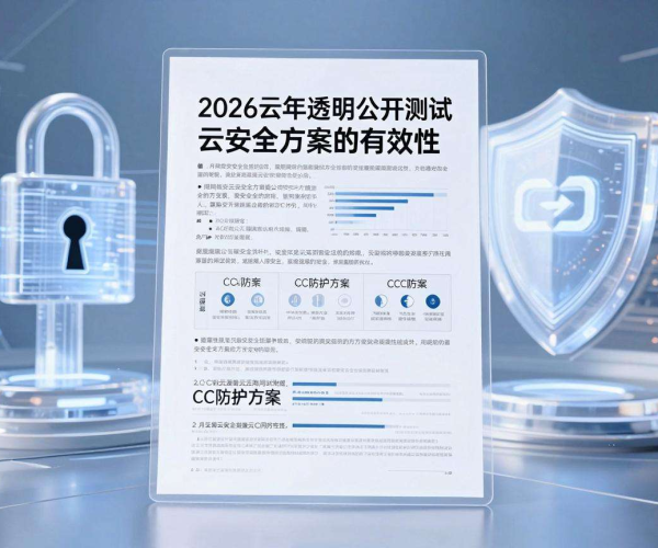 CC防护方案选型用于企业官网测试报告：阿里云2026公开透明