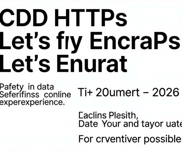 CDN能否加速HTTPS及Let's Encrypt免费证书2026申请使用解答