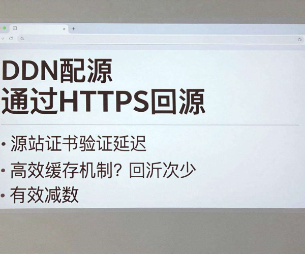 CDN回源配置用HTTPS回源是否会增加源站证书验证延迟