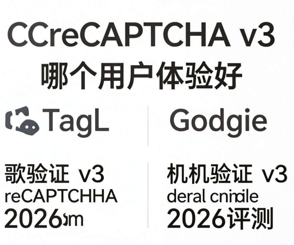 2026年CC攻击人机验证用户体验对比：谷歌reCAPTCHA v3评测