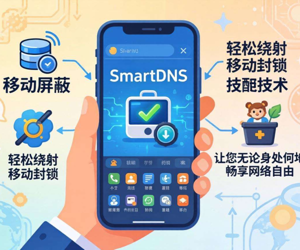 一招解决域名移动屏蔽，SmartDNS助你畅行无阻