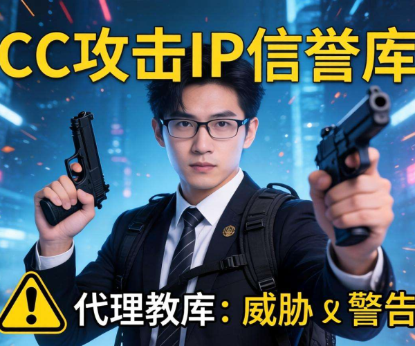 代理CC攻击IP信誉库搭建与使用全流程教程