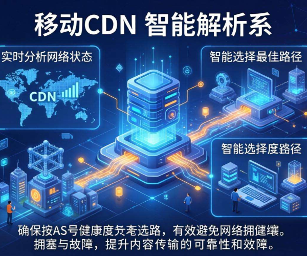 移动屏蔽CDN智能解析：能否按AS号健康度选路？
