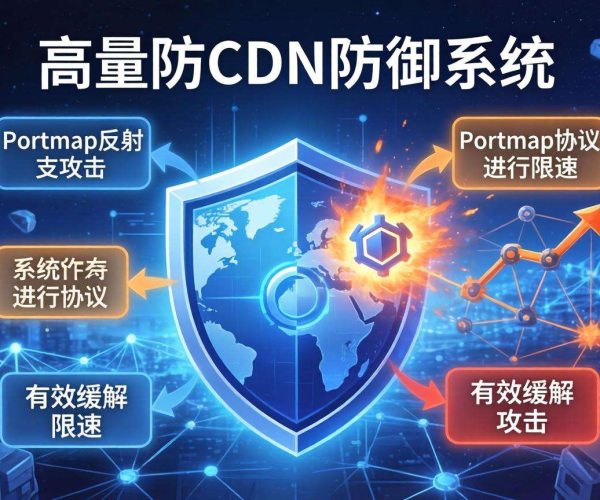 高防CDN防御Portmap反射攻击时是否支持Portmap协议限速