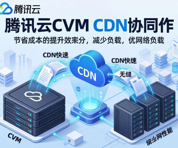 腾讯云CVM+CDN 2026：CDN配合云服务器的省钱方案推荐
