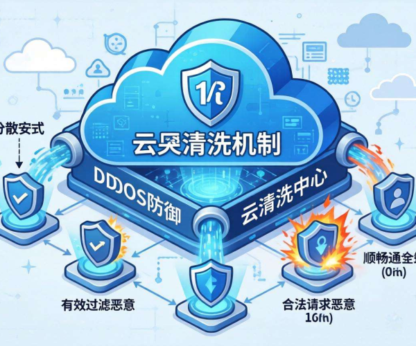 DDoS攻击防御方案架构：构建云清洗中心守护网络安全