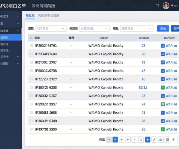 Web应用防护WAF规则白名单：保障网站安全的关键防线