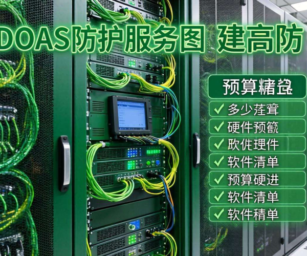 DDoS防护服务器自建高防预算及硬件软件清单揭秘