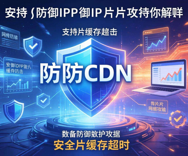 高防CDN防御IP分片攻击：是否支持分片缓存超时引关注