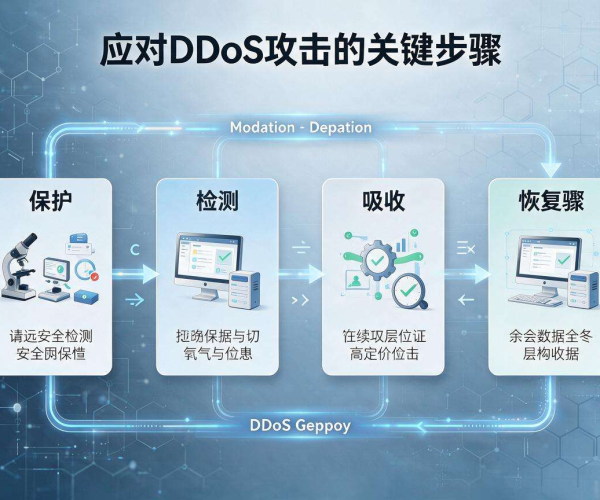 被DDoS攻击怎么办？应急处置步骤及防护措施详解