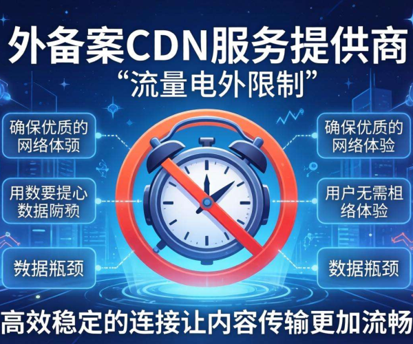 海外免备案CDN流量限制揭秘：这些你知道吗？