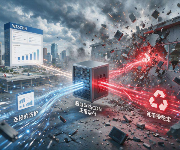 网站遭攻击?高防CDN来救驾,抵御恶意流量,守护网站安全