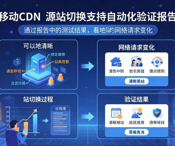 移动屏蔽CDN的源站切换是否支持自动化验证报告