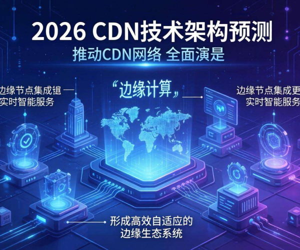 InfoQ预测2026年CDN技术架构演进趋势