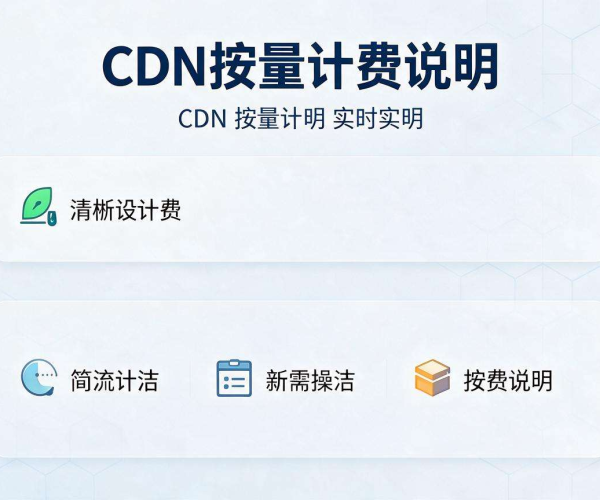 国内CDN按量计费说明：清晰解读计费规则与相关要点