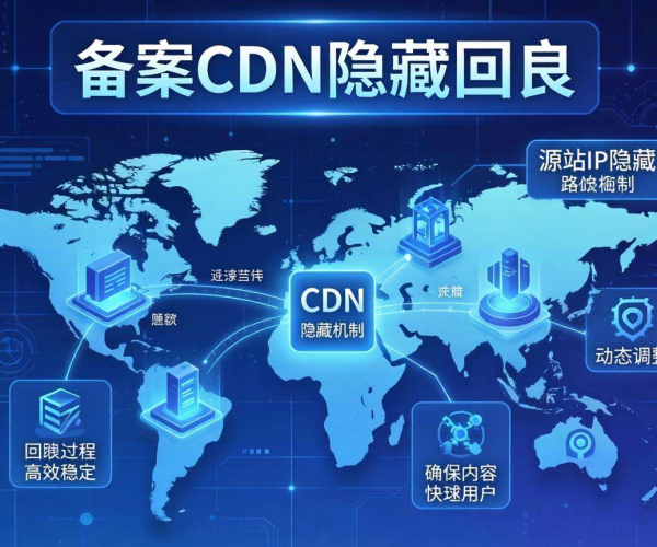 免备案CDN源站IP隐藏会否影响CDN回源