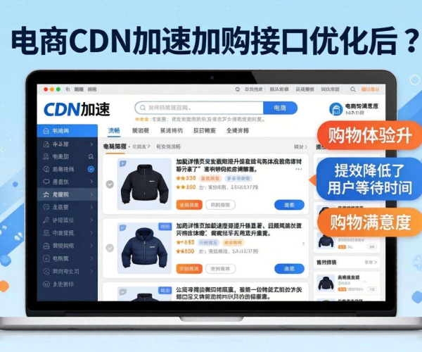 电商CDN加速助力加购接口优化，提升用户购物流畅体验