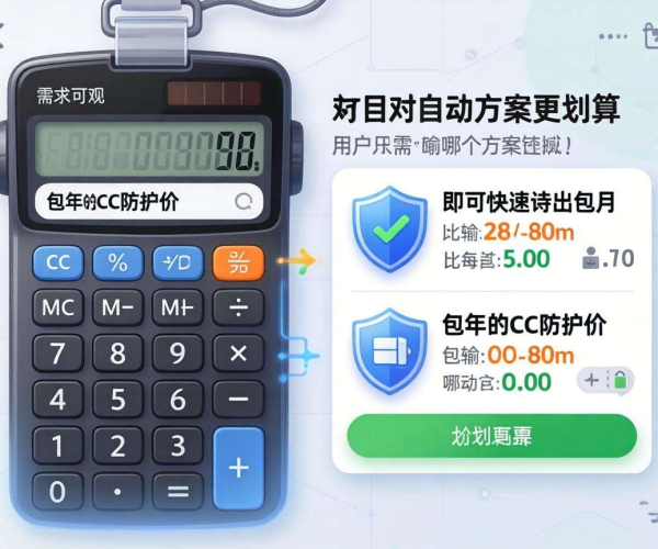 阿里云CC防护价格：包月包年哪个更划算？一键使用计算器算明白