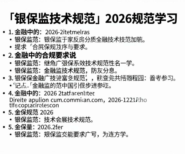 CDN在金融领域合规要求解读：银保监技术规范2026学习要点