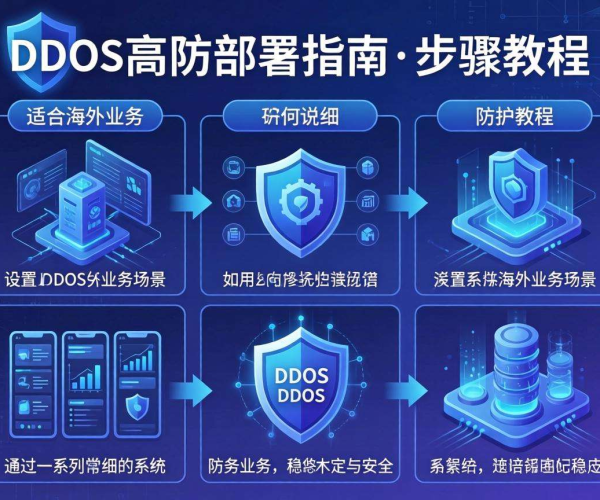 海外业务DDoS高防部署指南：从规划到实施的详细步骤教程