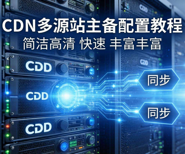 CDN多源站主备配置教程：从原理到实操全解析