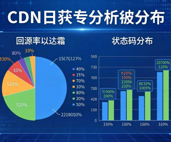CDN日志分析:聚焦回源率与状态码分布洞察网络性能
